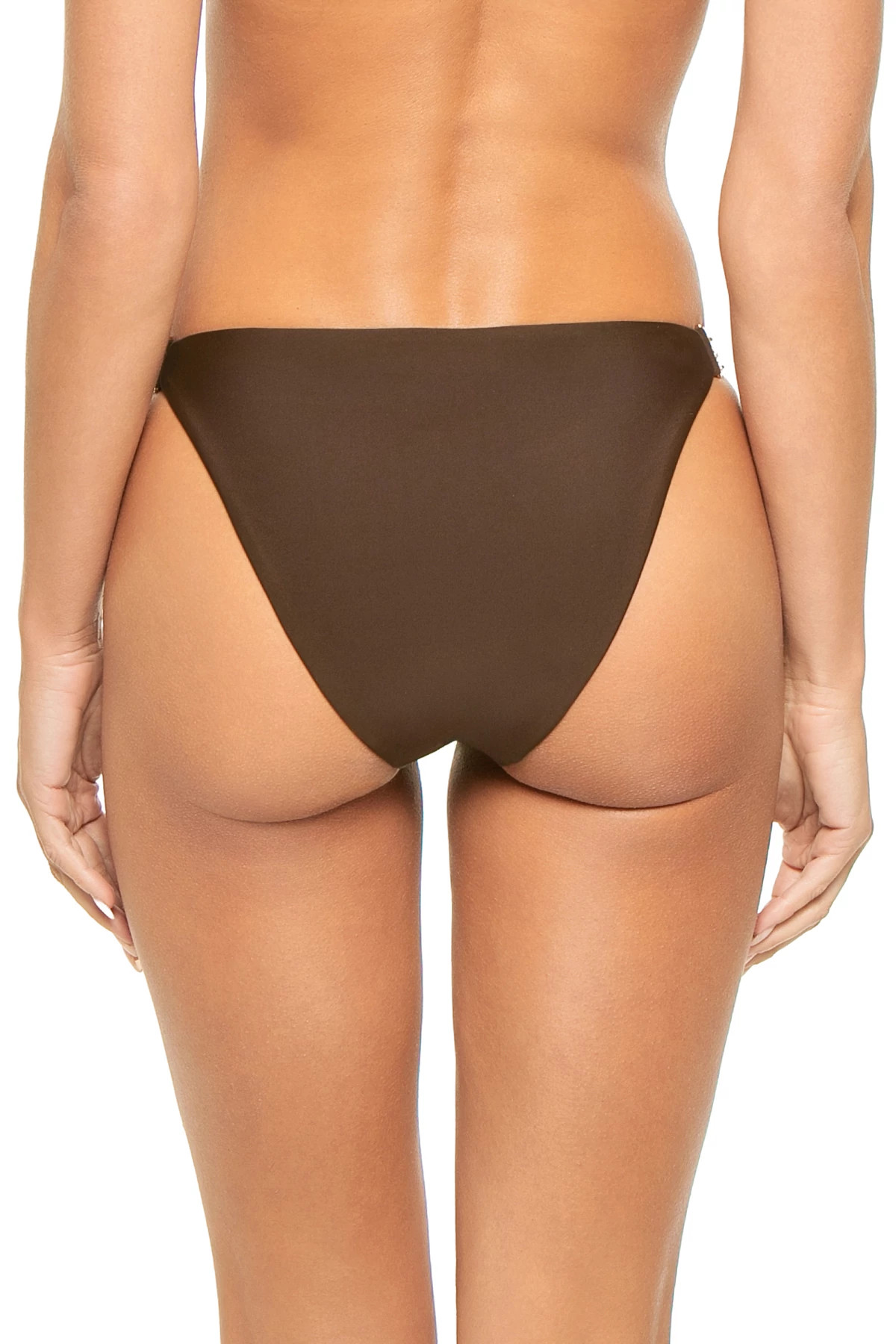 BEACH BROWN Andrea Hipster Bikini Bottom image number 2