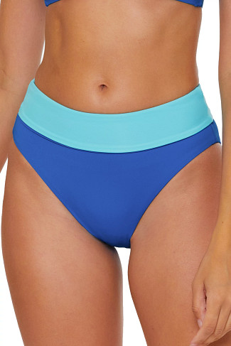 OCEAN/OASIS Lily Reversible High Waist Bikini Bottom
