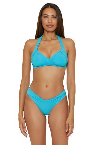 POOL Cassia Halter Bikini Top