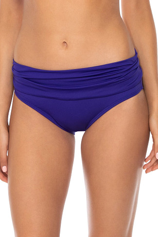 SAPPHIRE Shirred Banded Bikini Bottom