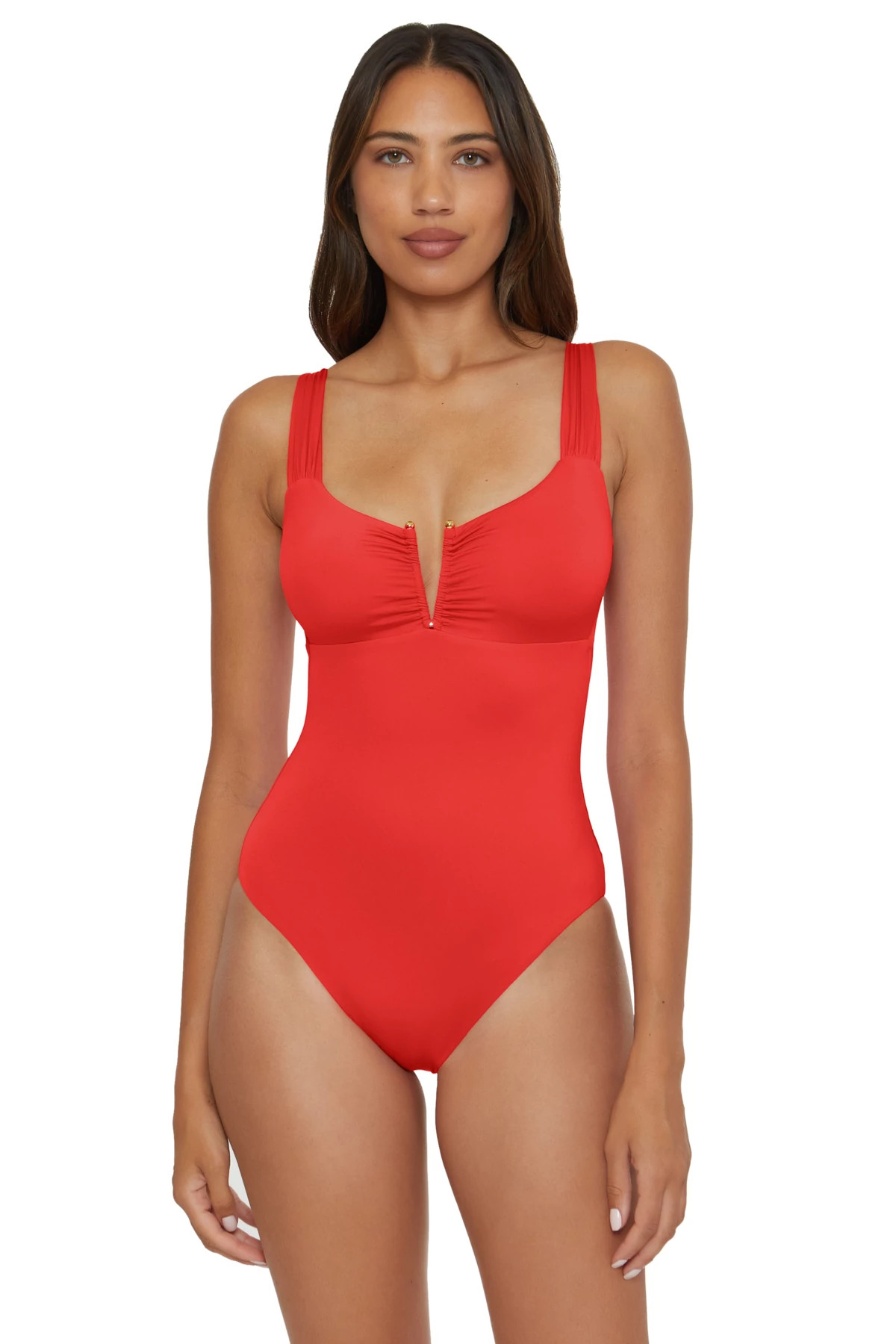 FIRE Viviana V-Front One Piece Swimsuit image number 1