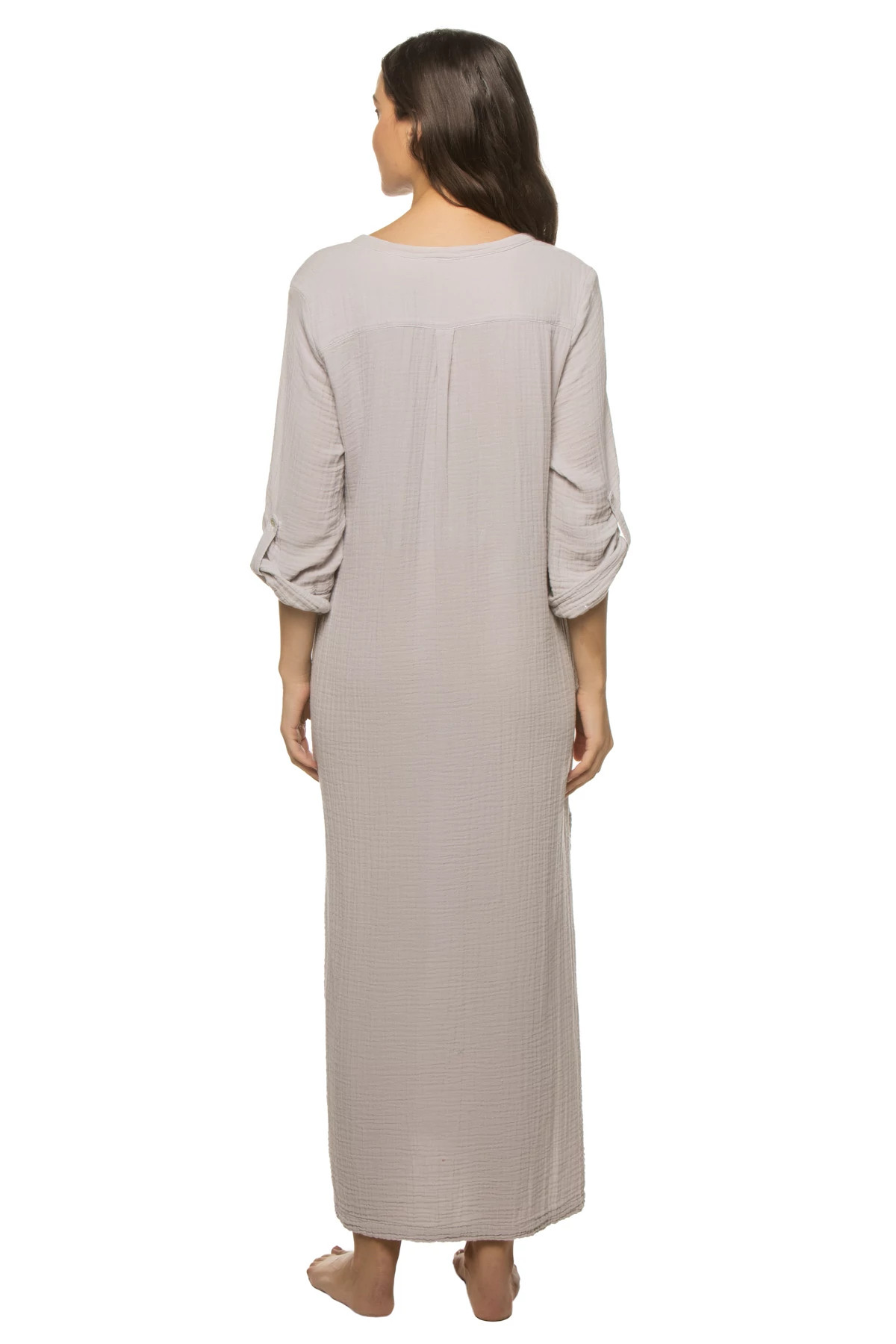 LIGHT GREY Long Tracey Maxi Dress image number 2