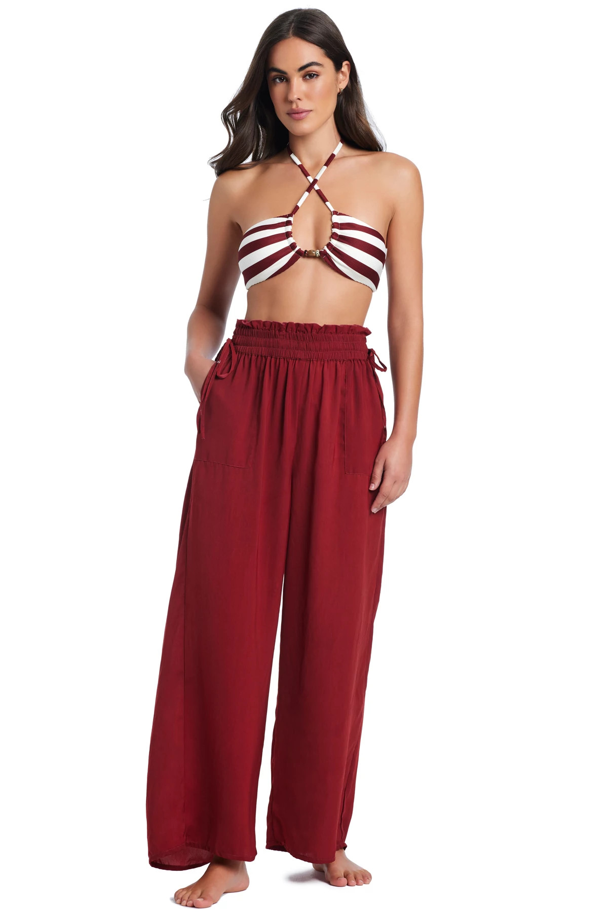 SHIRAZ Wide Leg Pants image number 3