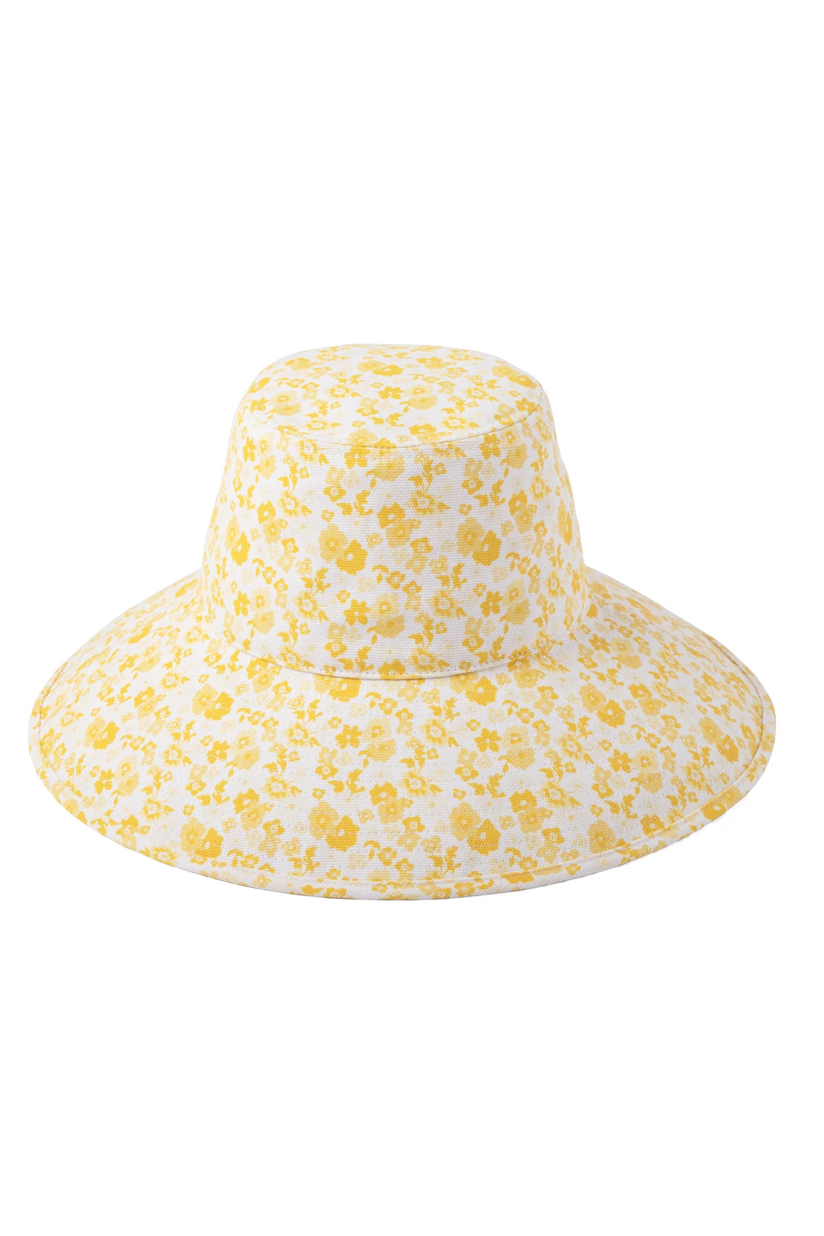 YELLOW Holiday Sunshine Bloom Bucket Hat image number 1