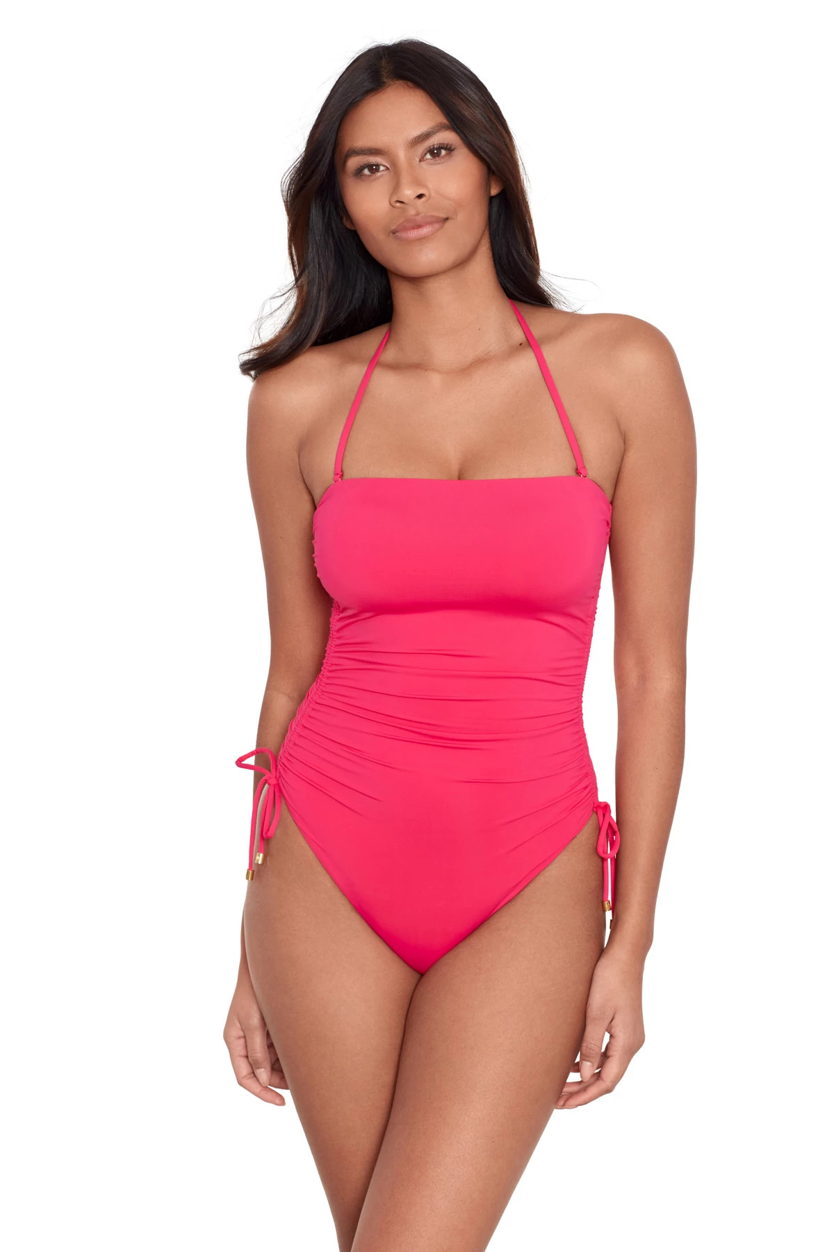 PASSIONFRUIT Bandeau One Piece Swimsuit image number 3