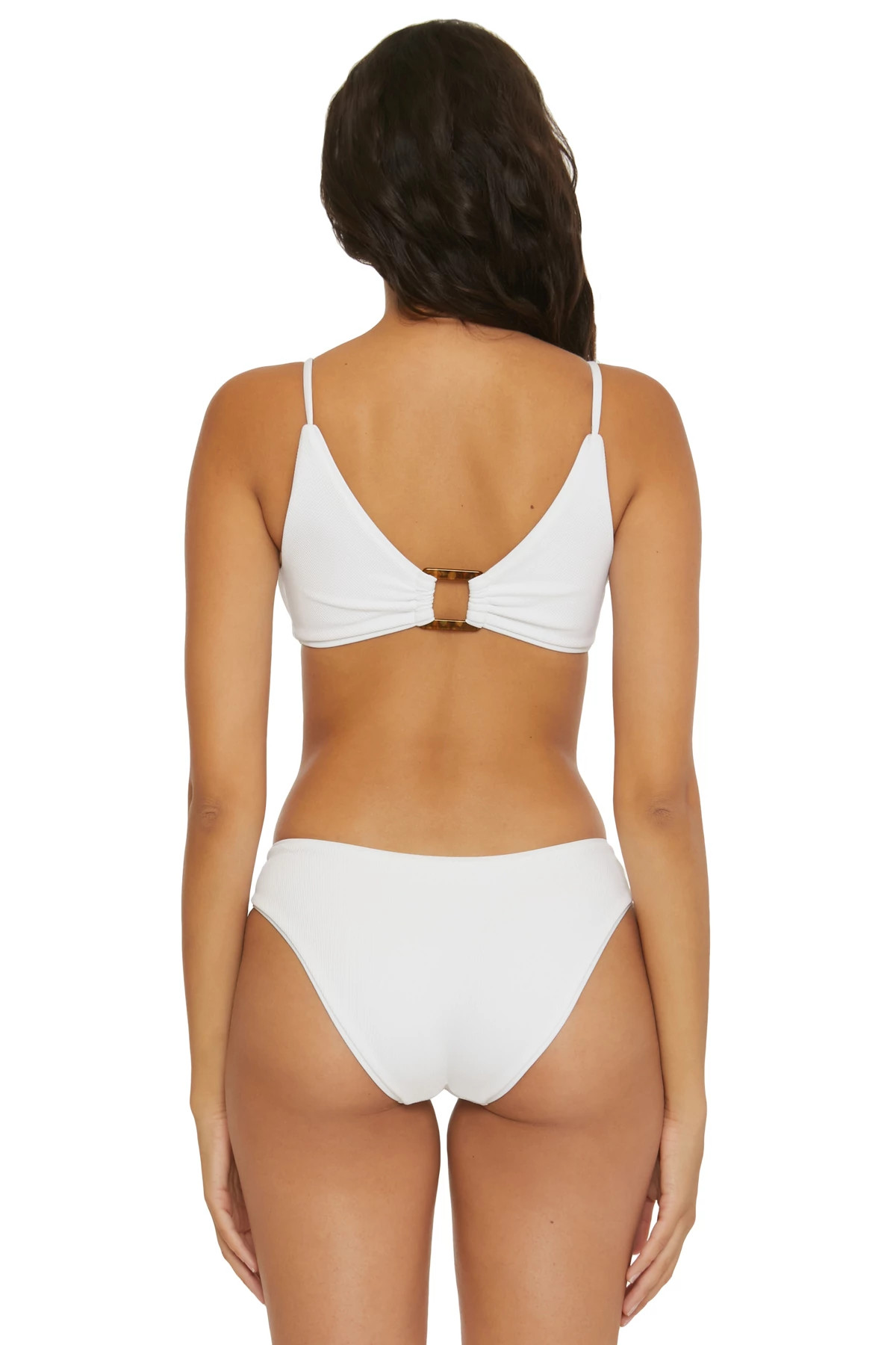 WHITE Tatum Multi Way Bralette Bikini Top image number 4