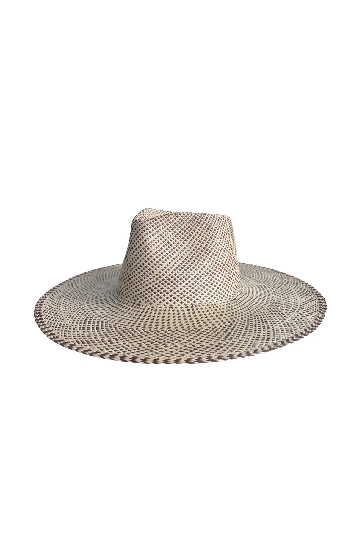 NATURAL/BROWN Austin Panama Hat image number 1