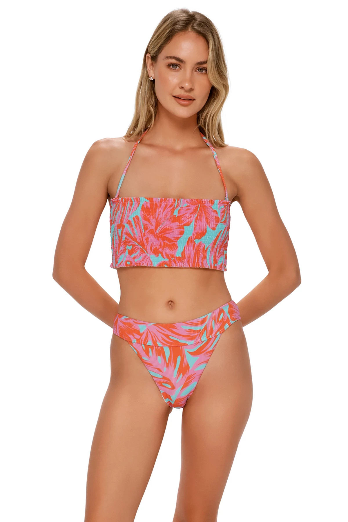 PALM DAZE RIB Kali Tube Top image number 2