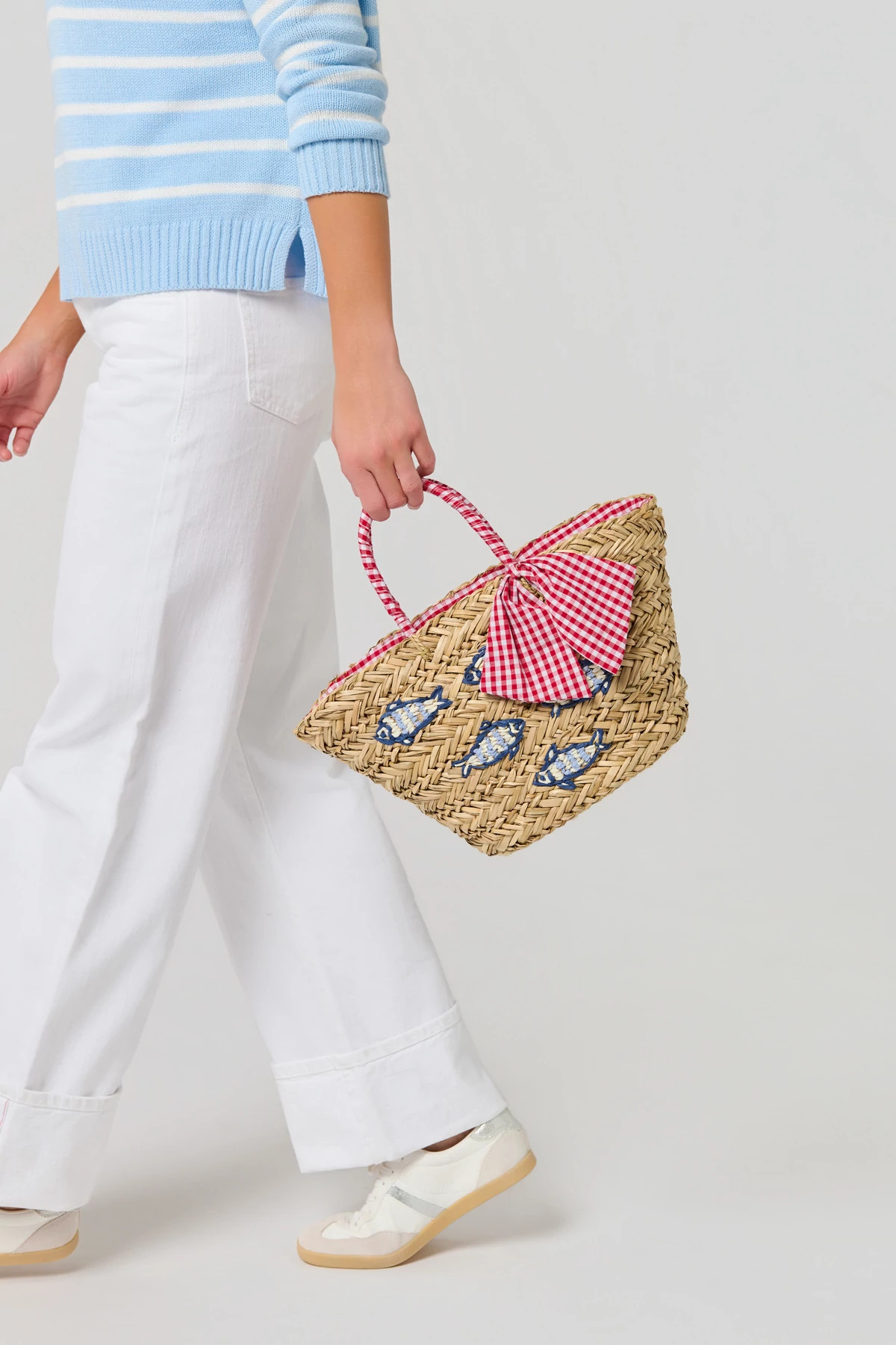 NATURAL Marseille Seagrass Tote image number 4