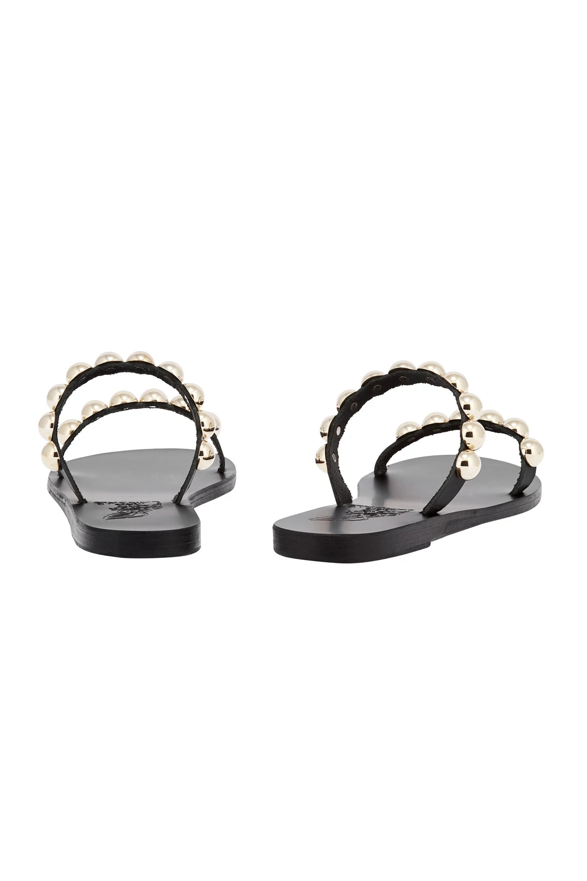 BLACK Lambri Ball Stud Slides image number 2