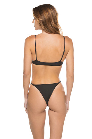 BLACK Ischia Triangle Bikini Top