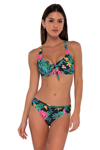 TWILIGHT BLOOMS Brandi Bralette Bikini Top