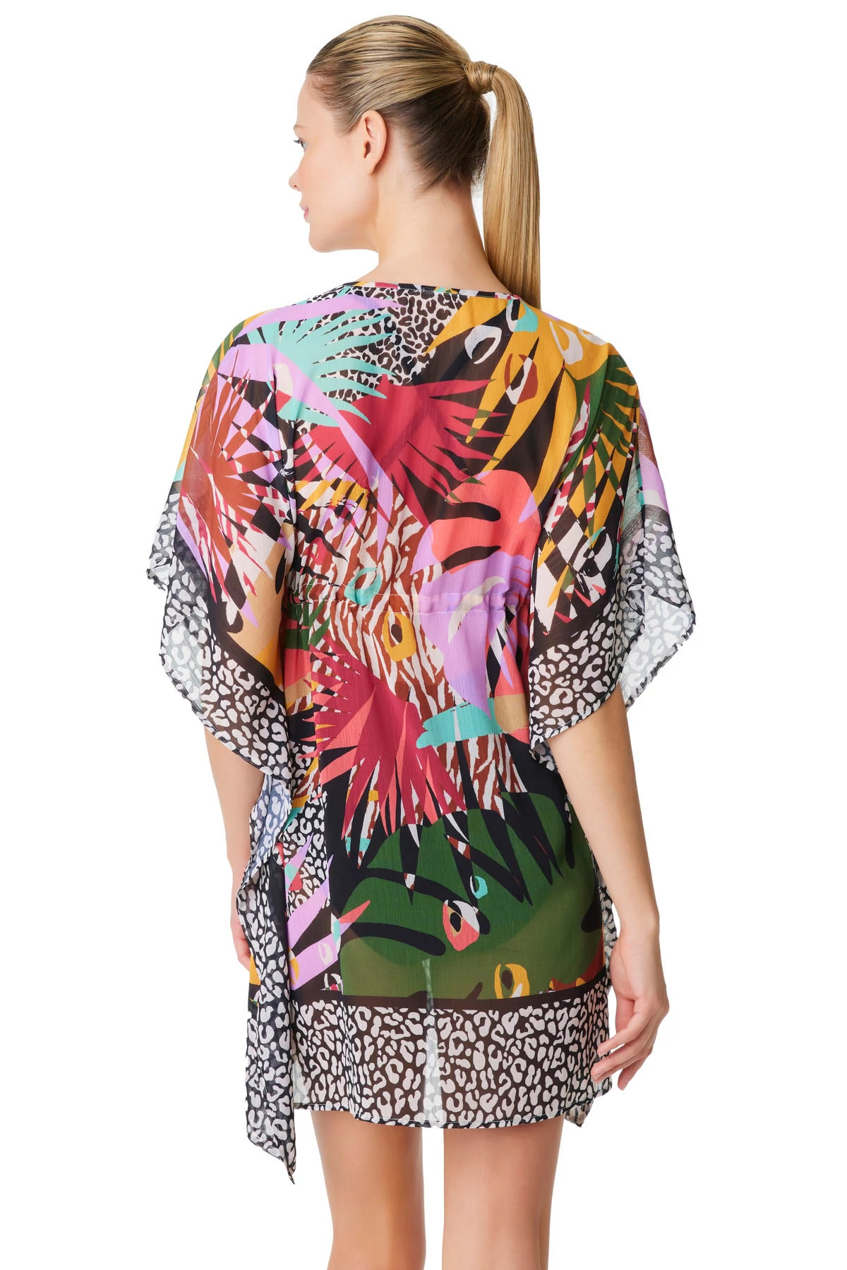 MULTI Butterfly Sleeve Tunic image number 2