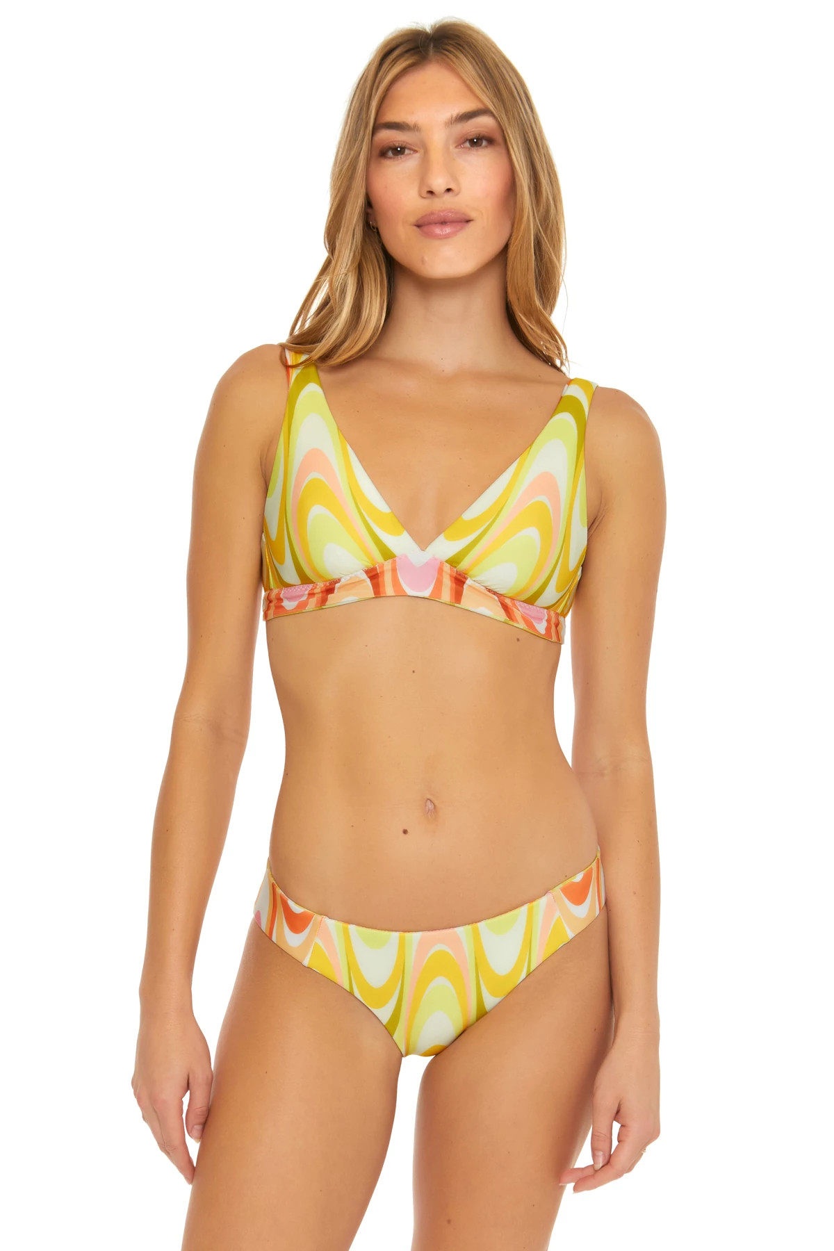 Halter Bralette Bikini Top - SPLASH