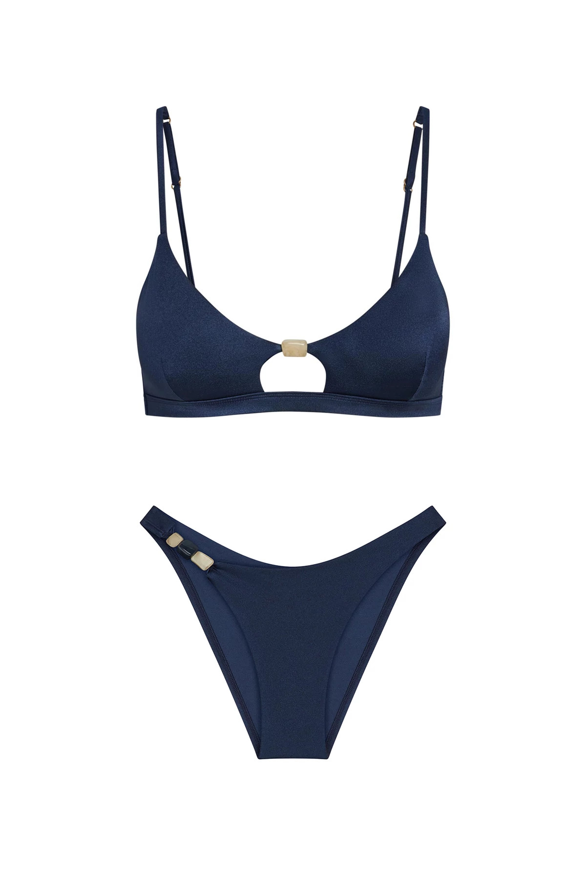 MIDNIGHT INDIGO Terra Bralette Bikini Top image number 3