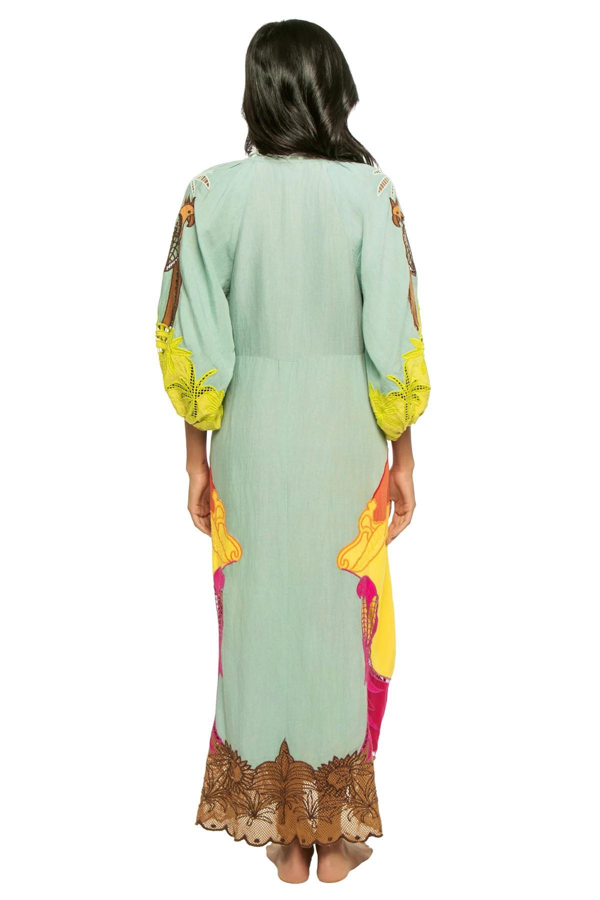 USIACURI MULTICOLOR Usiacuri Richelieu Maxi Dress image number 2