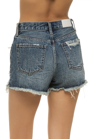 CORVETTE DISTRESSED Nova Distressed Denim Shorts