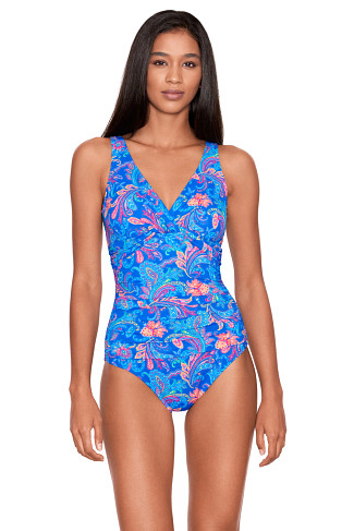 MULTI Over The Shoulder One Piece Swimsuit