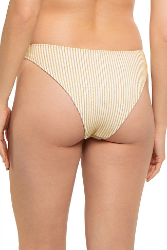 GOLD SCALLOP Isla Hipster Bikini Bottom