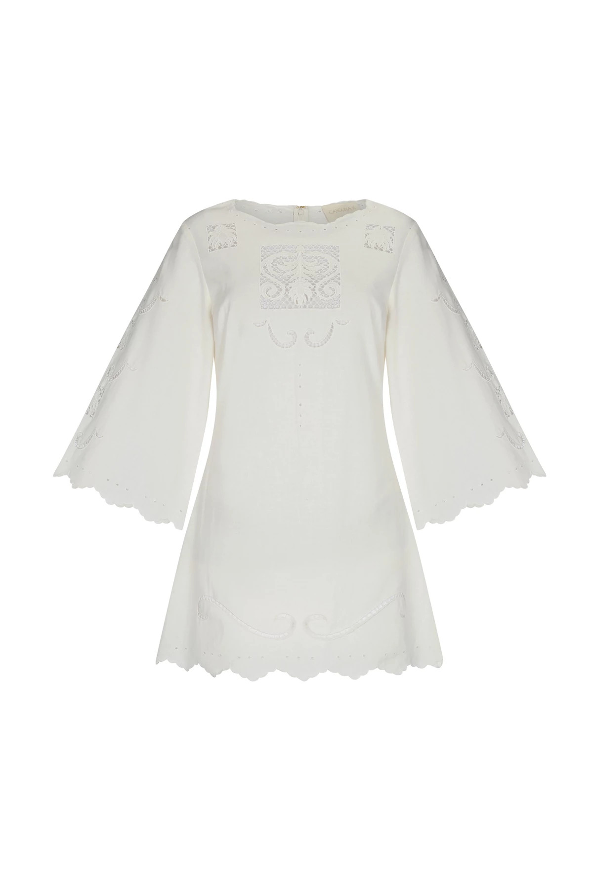 IVORY Lumi Mini Dress image number 4