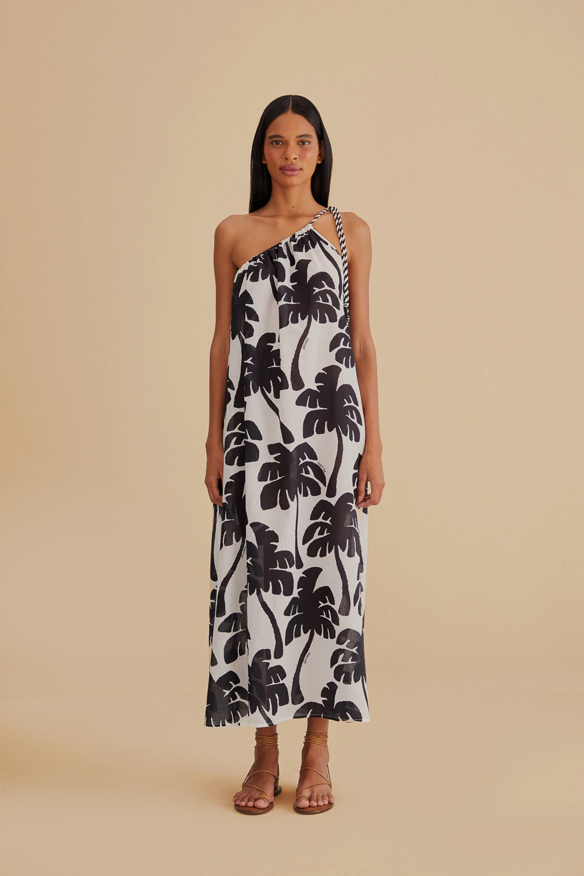 COCONUT Asymmetrical Maxi Dress image number 3