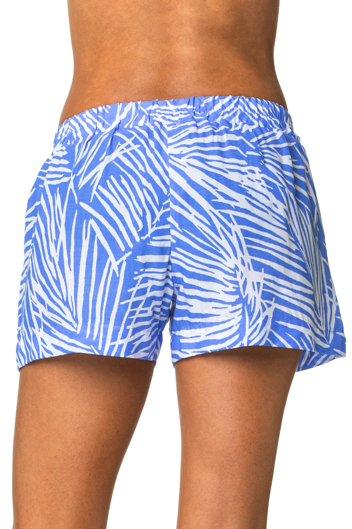 PERIWINKLE Seaside Palm Shorts image number 2