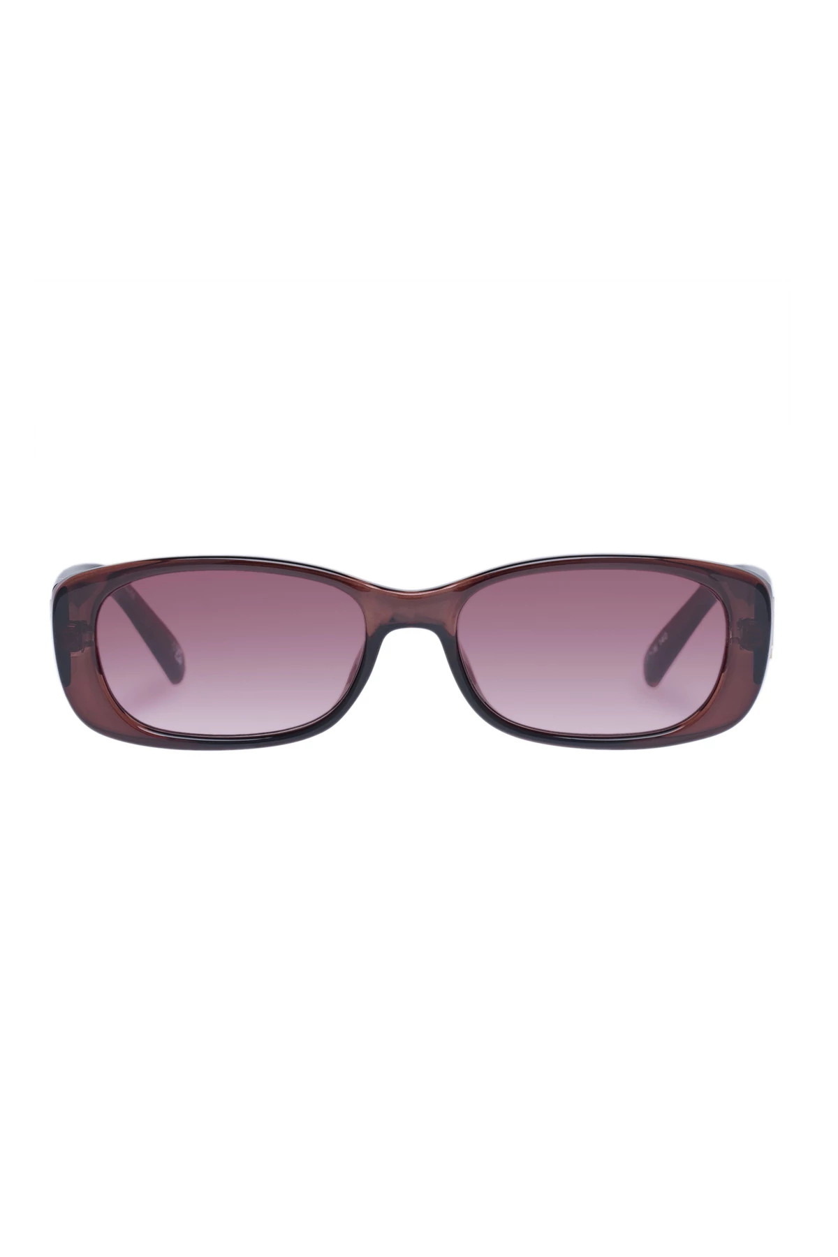 CHOCOLATE Unreal Rectangle Sunglasses image number 1