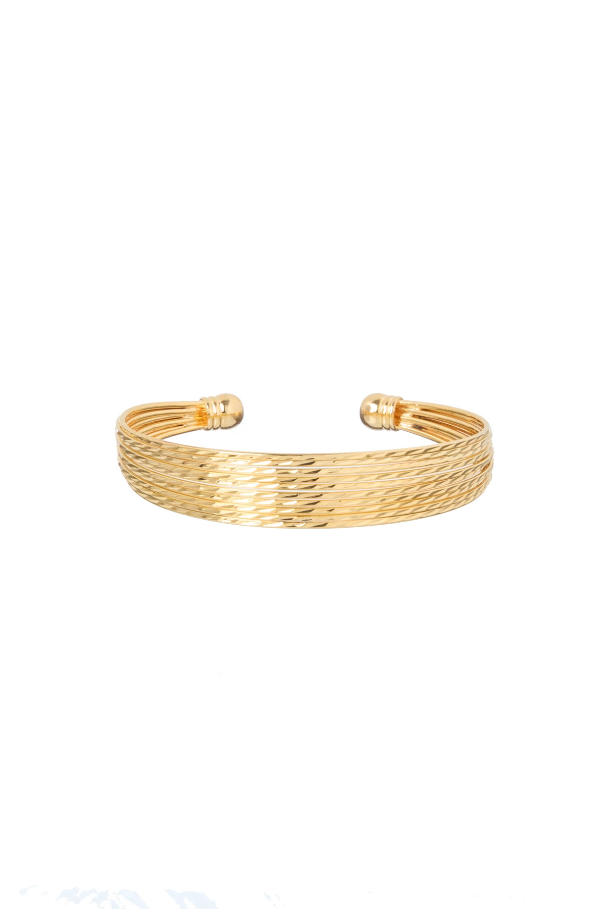 GOLD Gold Plated Bangle image number 1