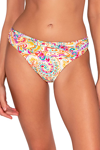 PHOENIX Unforgettable Banded Hipster Bikini Bottom