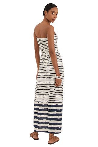 MULTI Lysa Strapless Maxi Dress