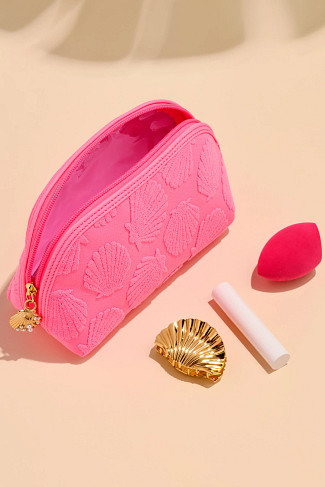 PINK Sierna Shell Pouch