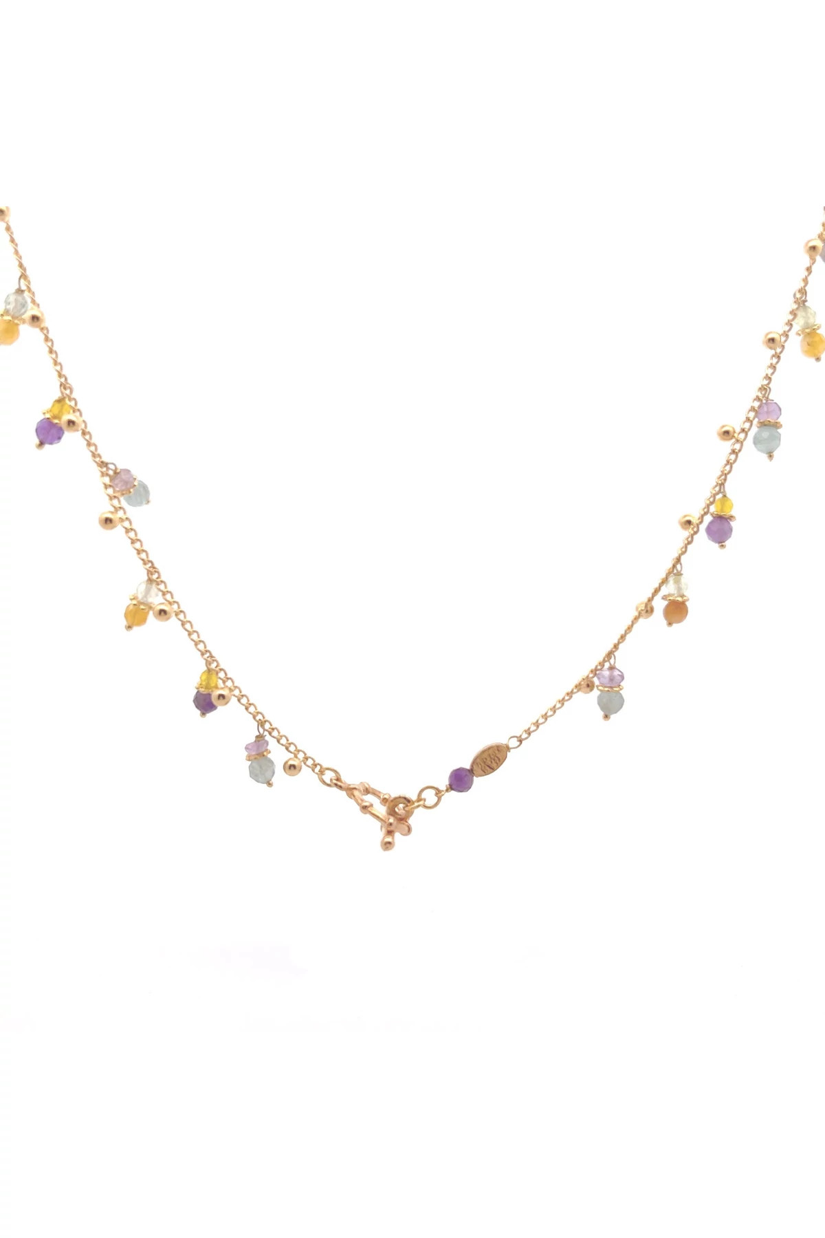 321 MULTI Collier Tangerine Necklace image number 1