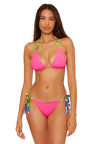 MULTI Cheryl Reversible Triangle Bikini Top