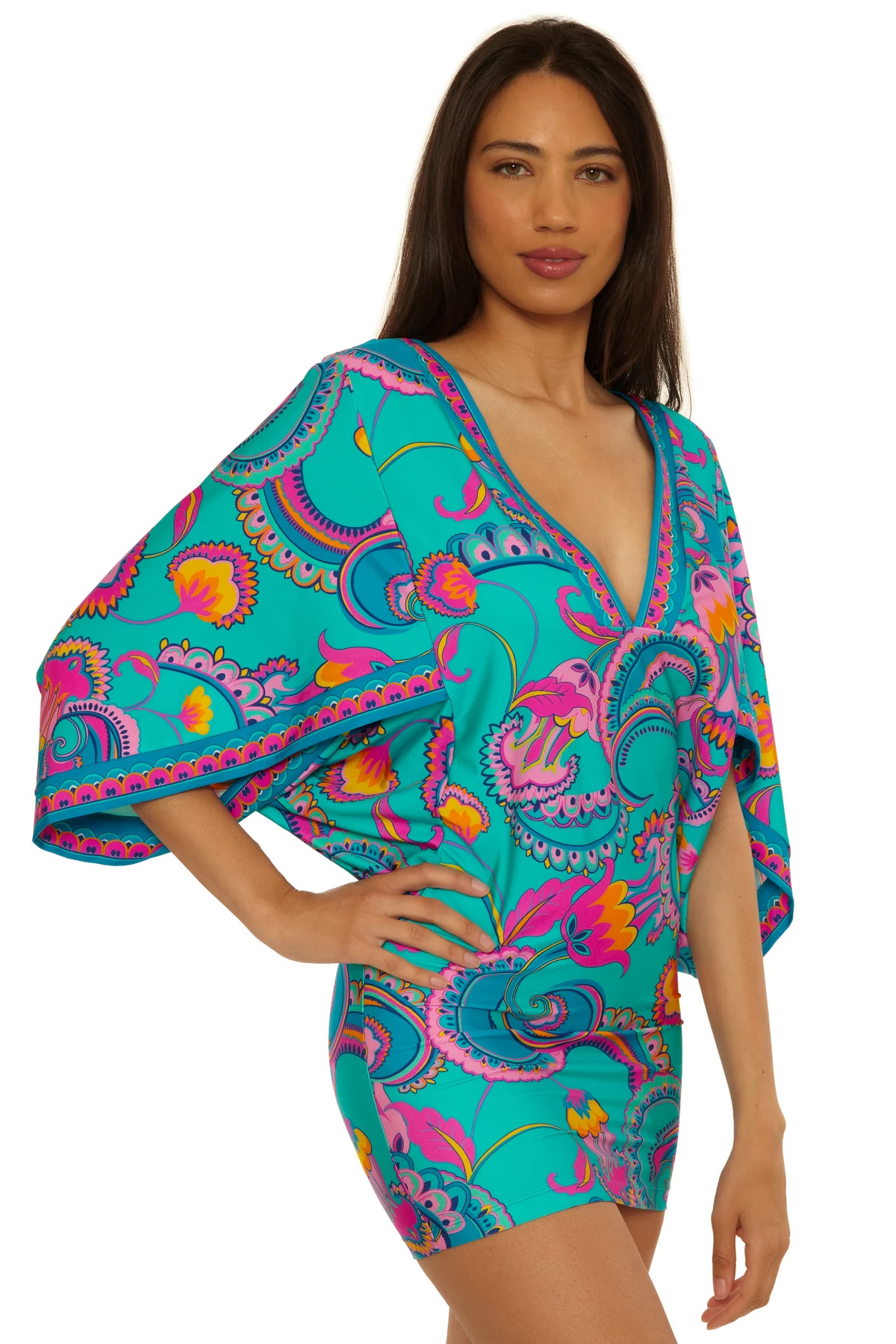 MULTI Casablanca V-Neck Tunic image number 3