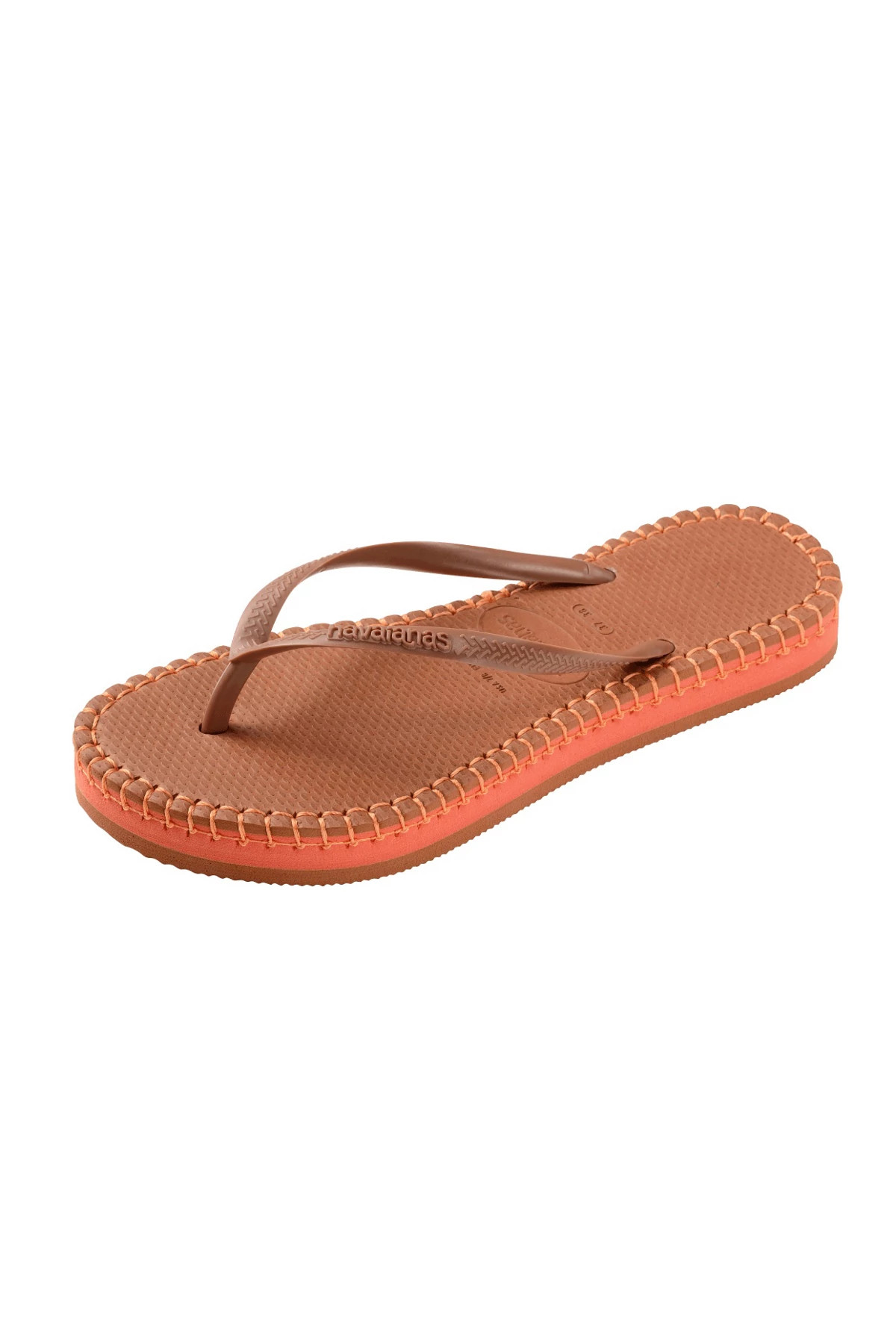 RUST Flatform Flip Flops image number 3