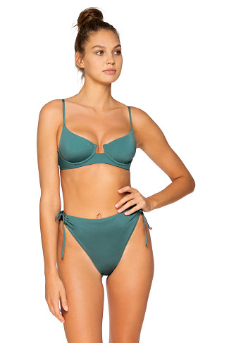 DARK SAGE Aruba Underwire Bikini Top