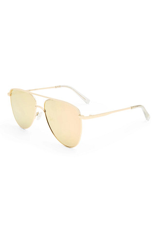 GOLD PEACH MIRROR The Duke Sunglasses