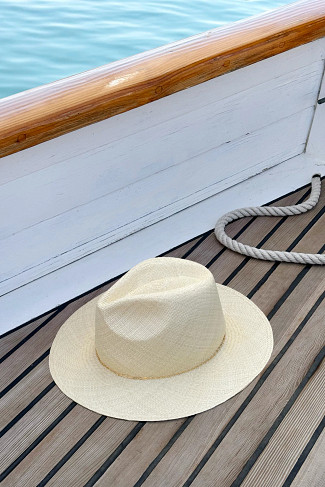 BEIGE Luisa Panama Hat