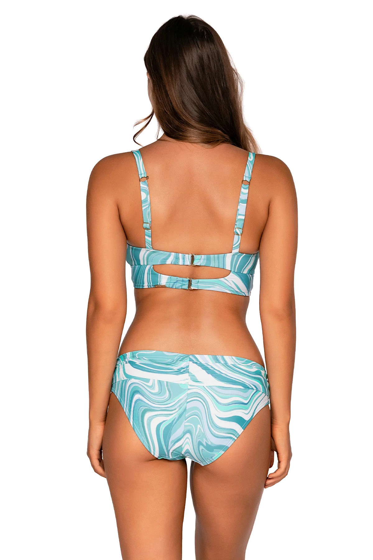 MOON TIDE Colette Underwire Bralette Bikini Top (E-H Cup) image number 3