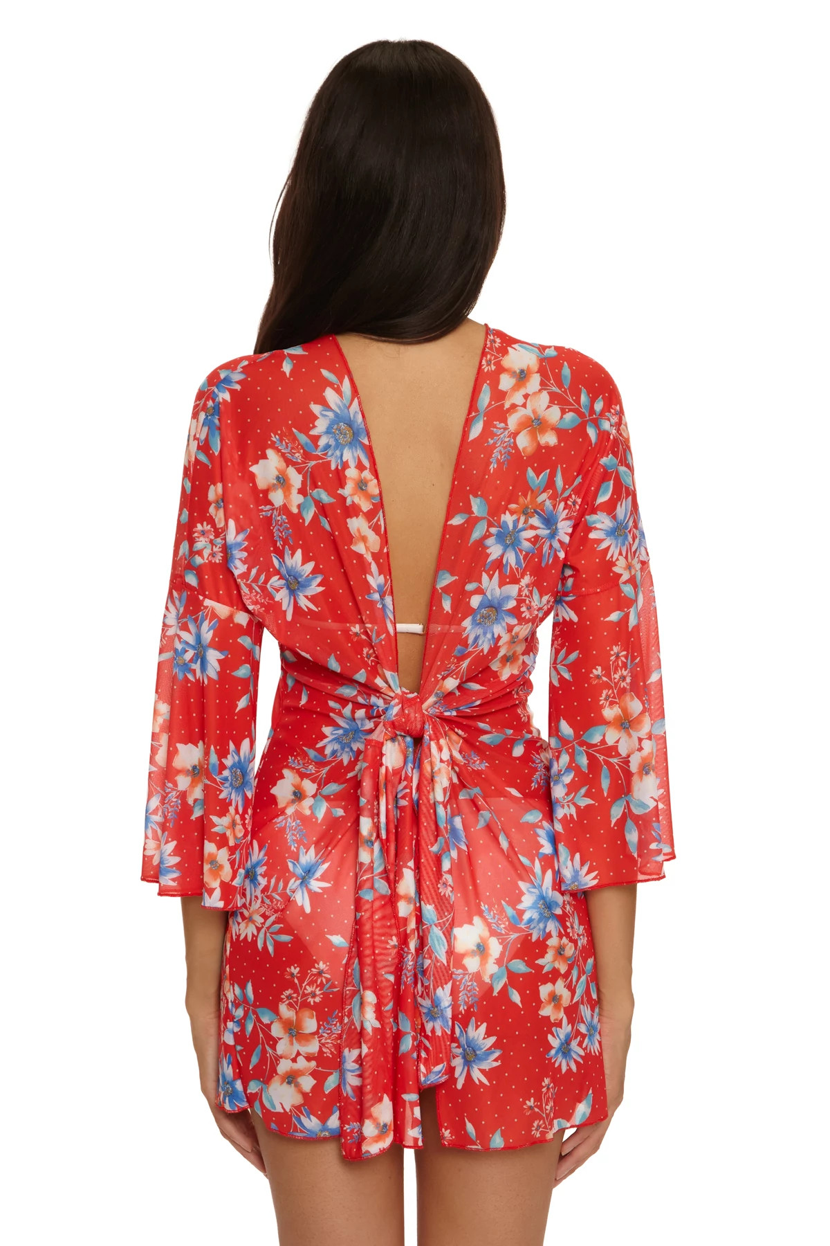 MULTI Country Side Kimono Cover Up image number 4