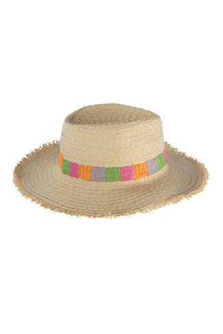 NATURAL Rivera Panama Hat
