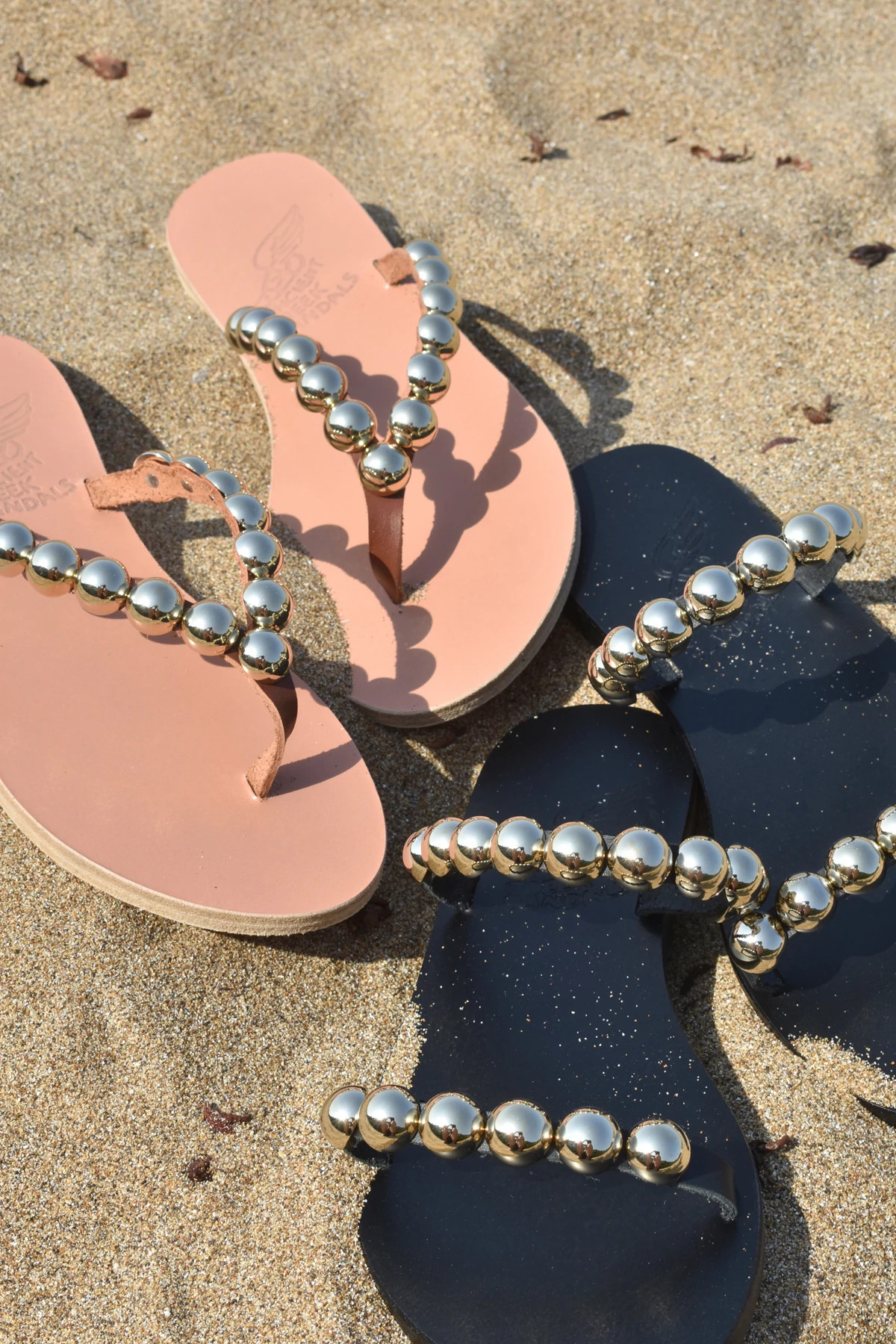 BLACK Lambri Ball Stud Slides image number 5