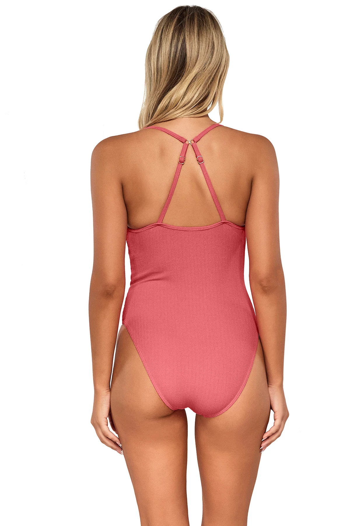 HIBISCUS TEA Ariel One Piece Swimsuit image number 2