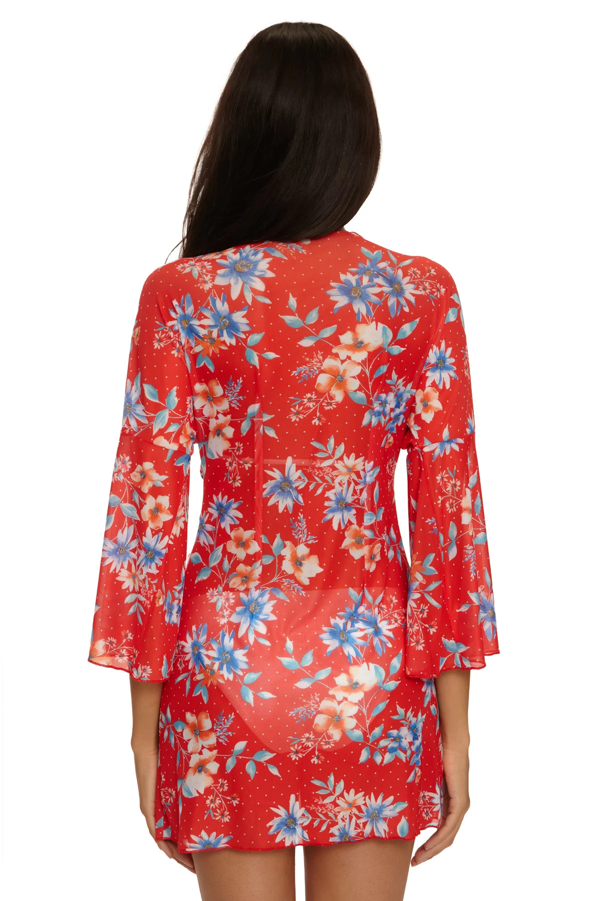 MULTI Country Side Kimono Cover Up image number 2