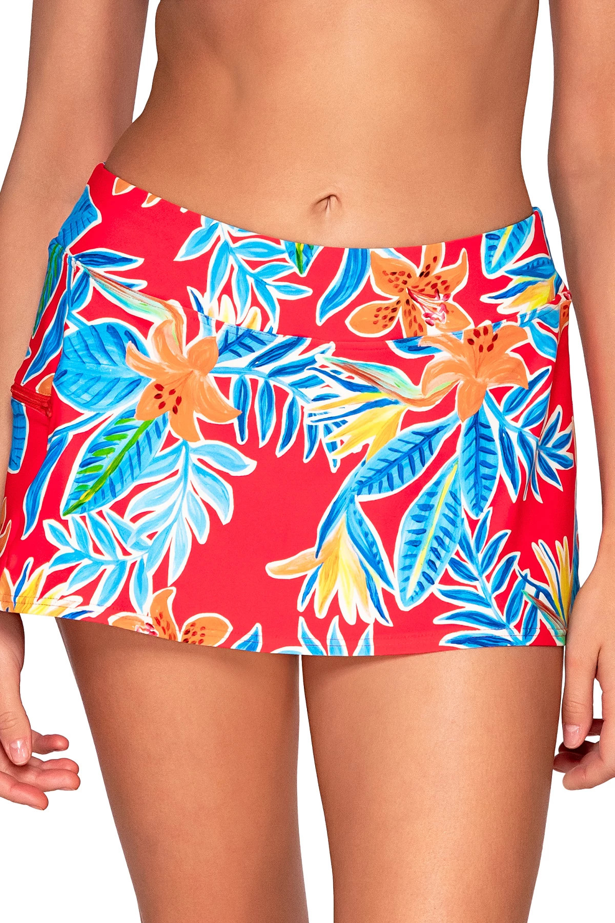 TIGER LILY Sporty Swim Skirt image number 1