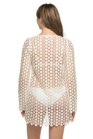 WHITE Florence Cover Up Dress