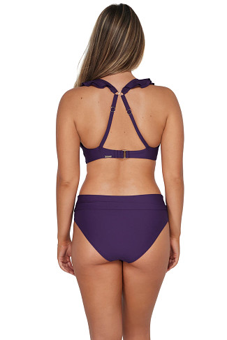 PARADISE PLUM Willa Wireless Bralette Bikini Top (D+ Cup)