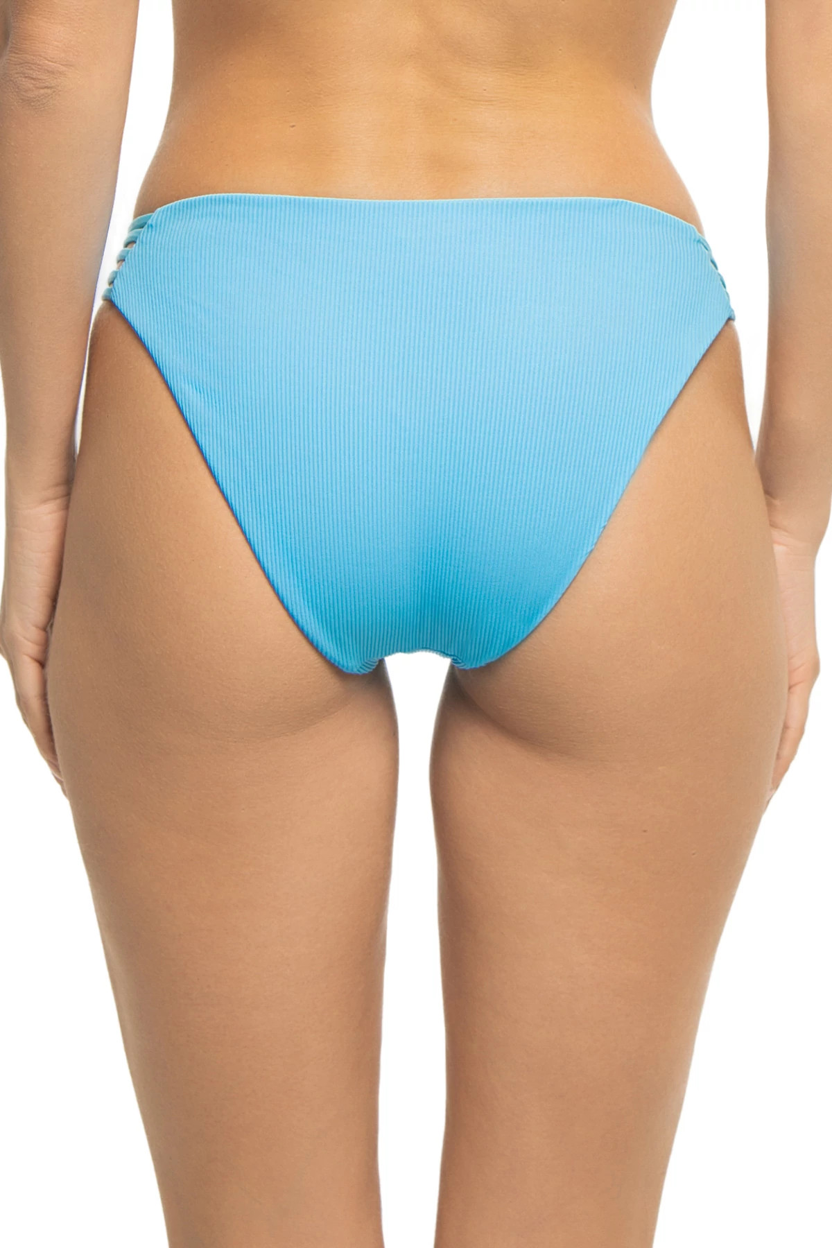 ICE BLUE Daniella Tab Side Hipster Bikini Bottom image number 2