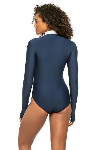 NAVY Casey Long Sleeve Bodysuit