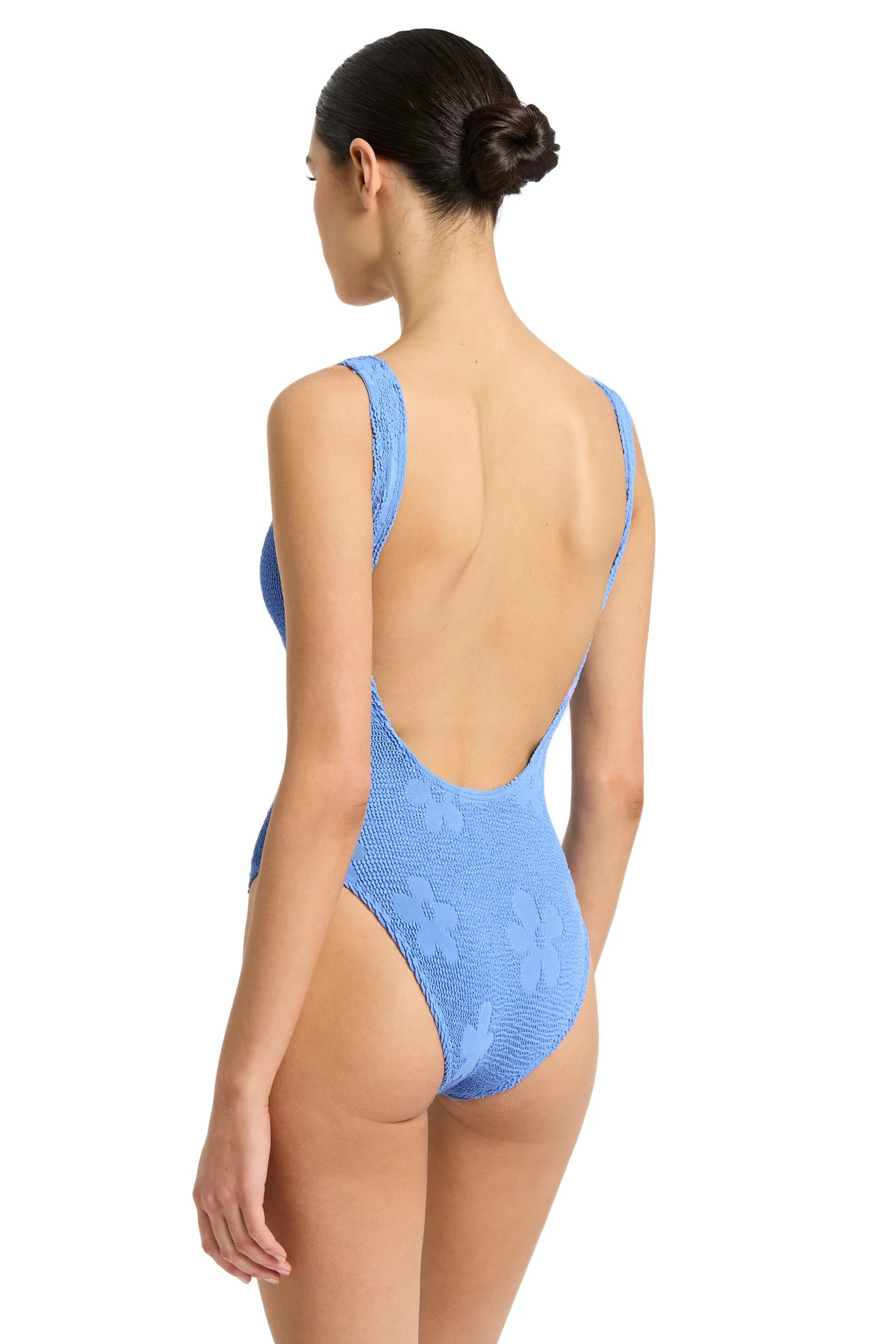 CORNFLOWER FLORAL The Mara One Piece Swimsuit image number 2